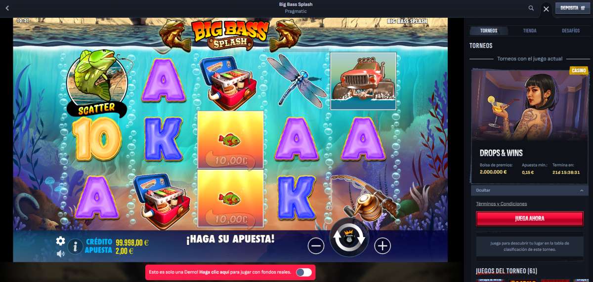 ¿Cuáles son los mejores casinos para jugar Big Bass Splash slot? Mafia Casino