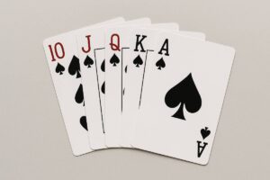 escalera como combinación de póker