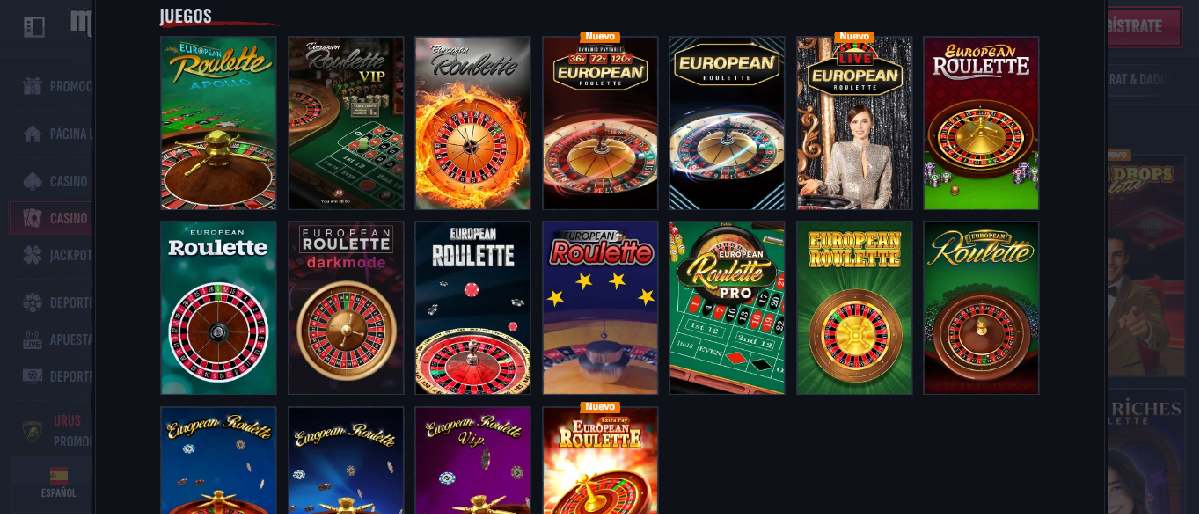 European Roulette es una versión clásica de la ruleta para apostar 