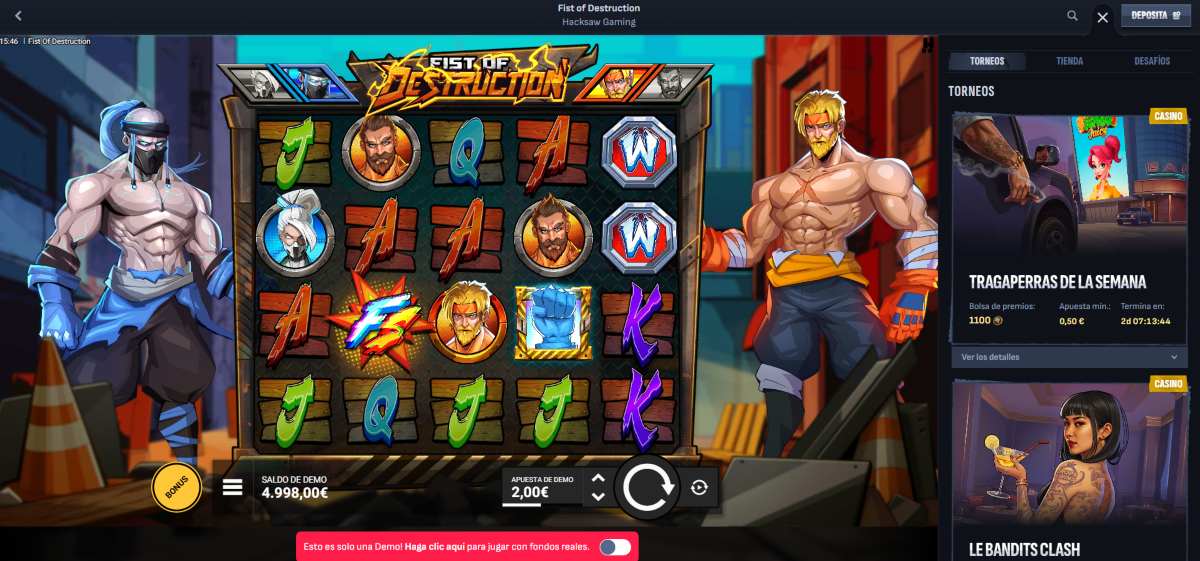 Top 3 de los mejores casinos para jugar Fist of Destruction hoy -Mafia Casino