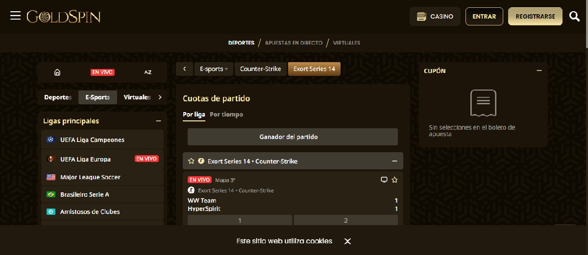 Mejor casa de apuestas con transmisiones en vivo