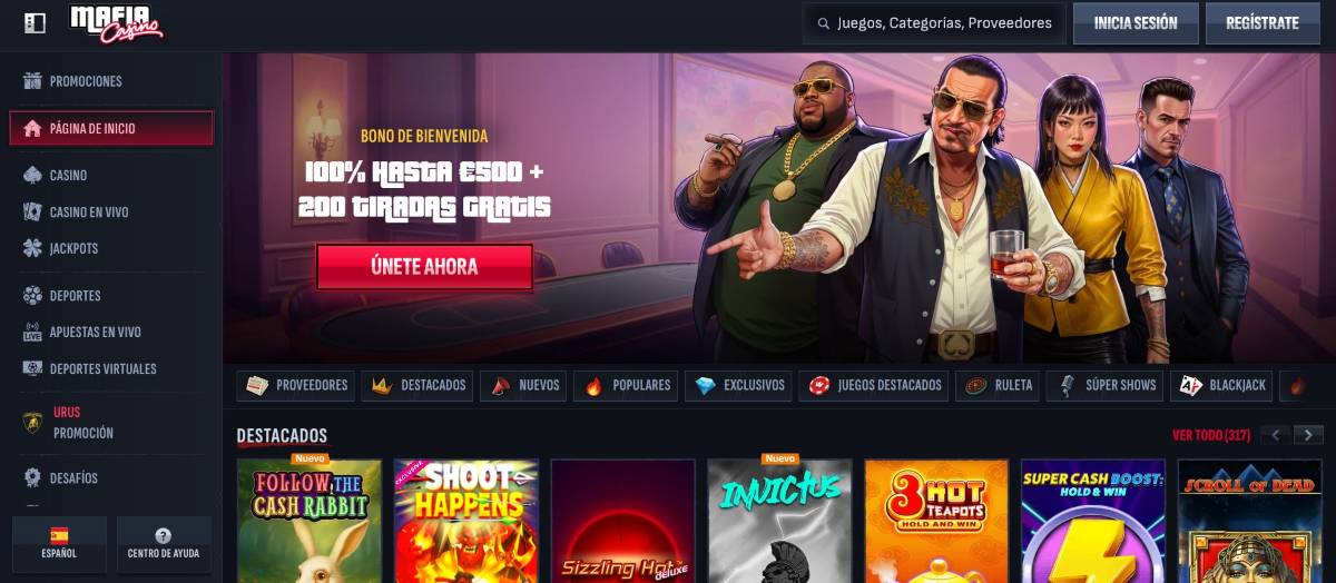 Mafia Casino es el casino que más paga con mejor valoración del momento