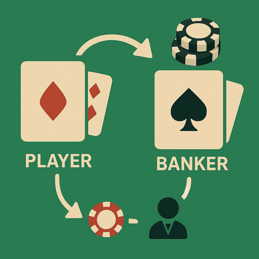 Reglas básicas del Baccarat