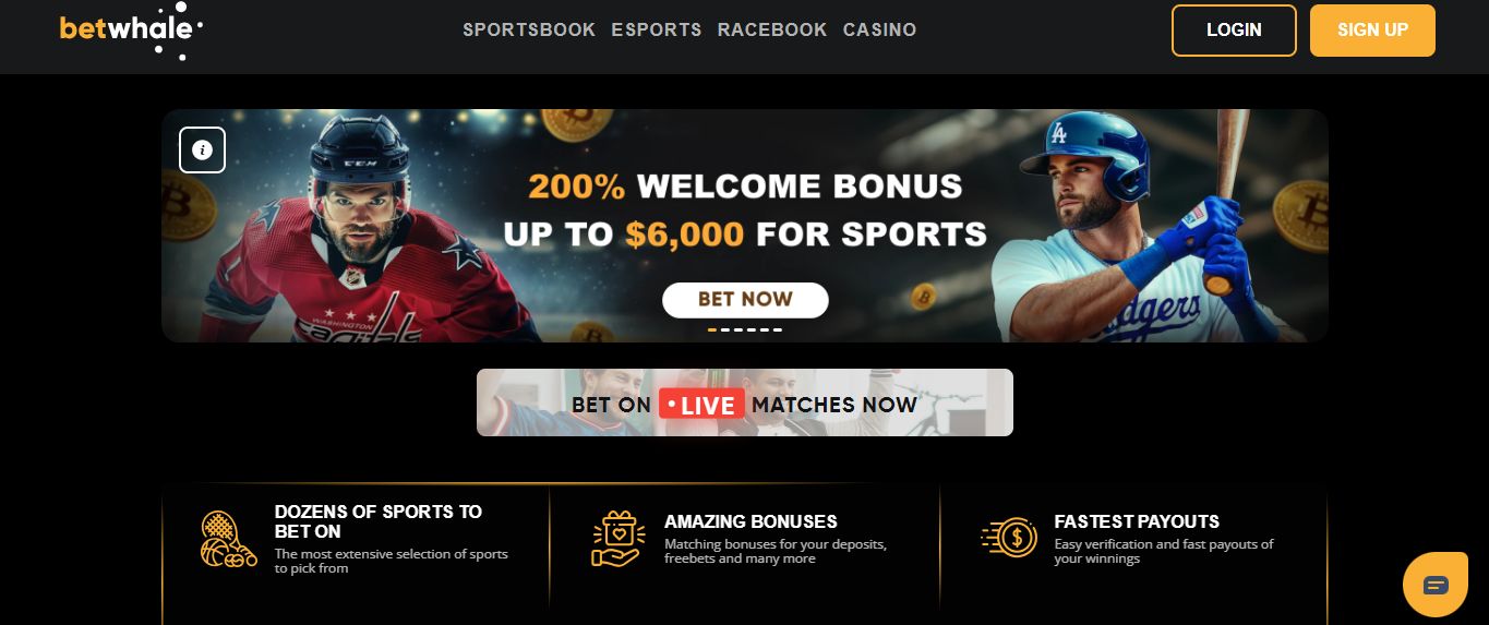 Betwhale - mejores casinos online texas