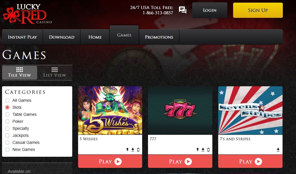 Lucky Red -  Ponemos a nuestros jugadores en primer lugar
