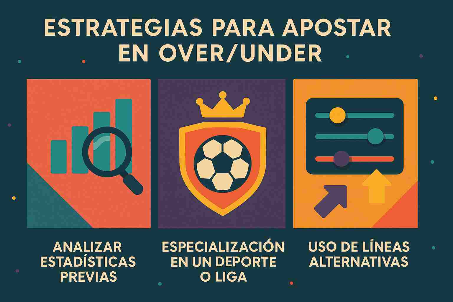 Estrategias para apostar en Over Under