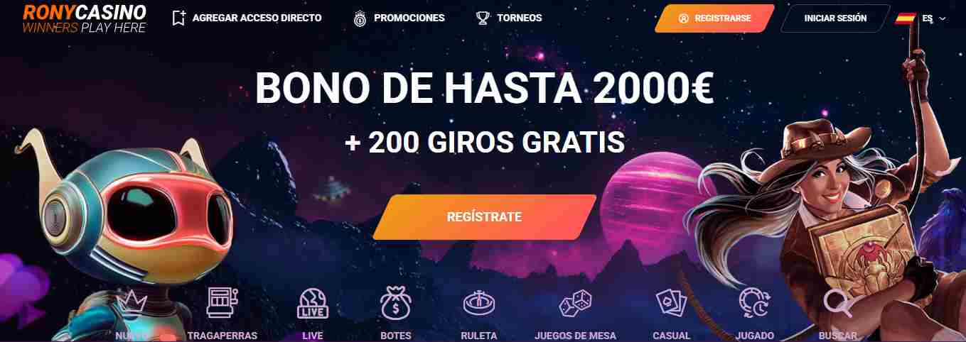 Rony Casino -mejores casinos online