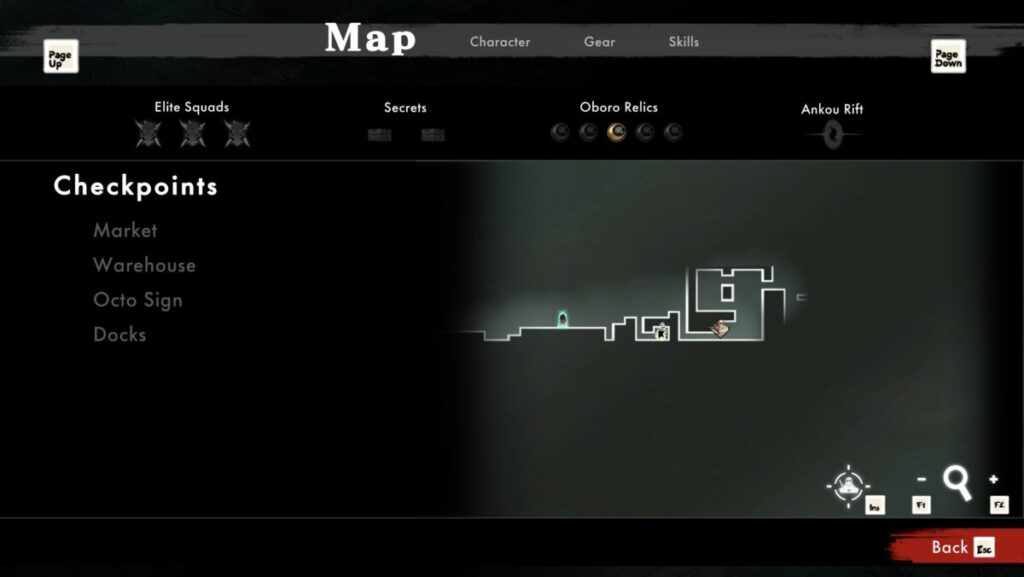 Sección MetroidVania independiente