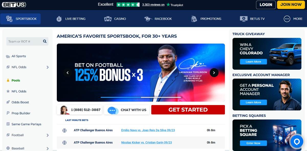 BetUS es la mejor casa de apuestas deportivas en Texas