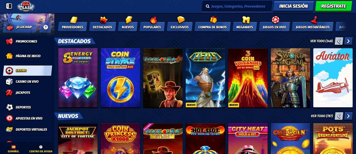 Mejores slots online en España para jugar en 2025 - Big Clash