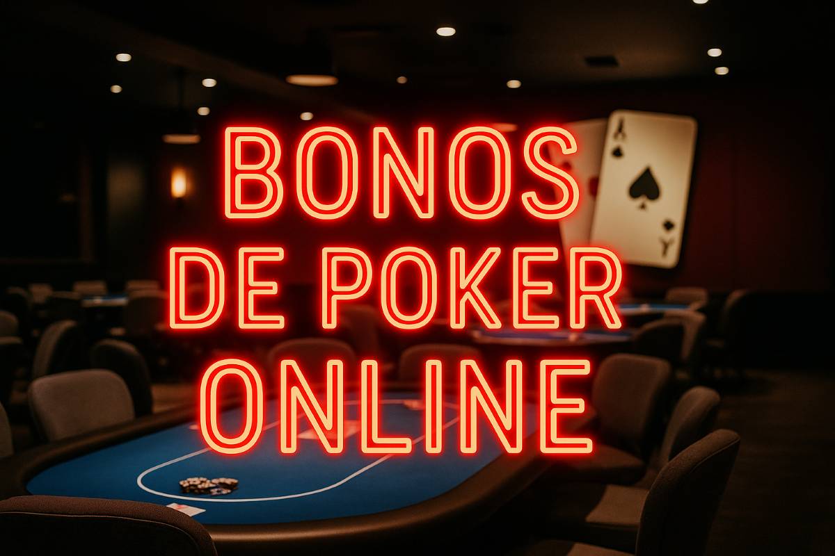 Bonos de póker online: Conoce los mejores en España