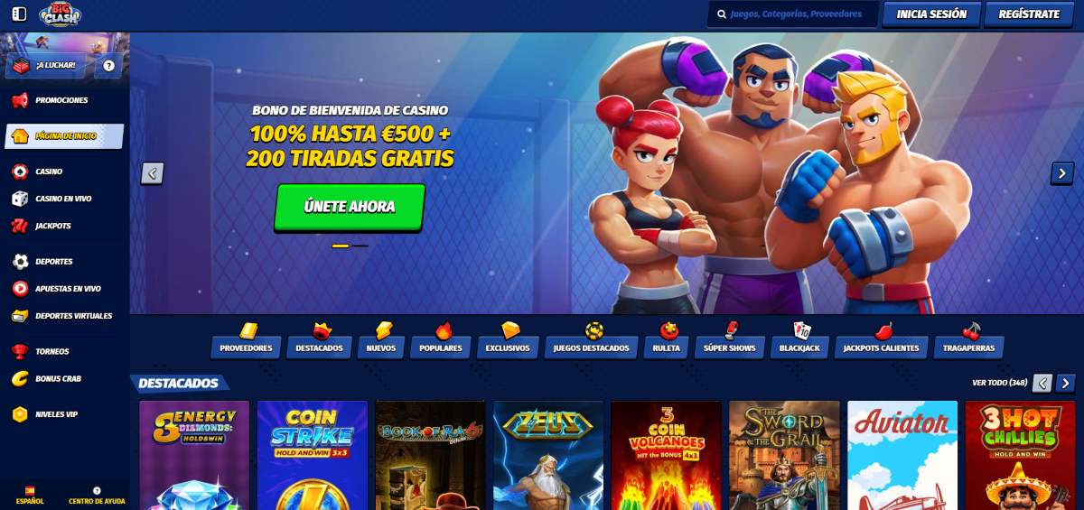 Candy Blast y el Top 3 de los mejores casinos sin licencia en España - Y este es Big Clash
