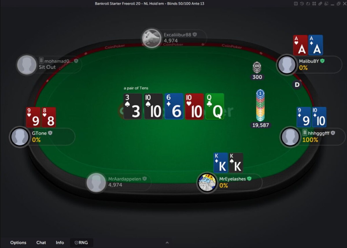 CoinPoker habilita mesas de póker casino online para todos sus clientes