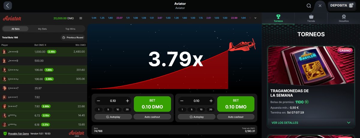 Kinbet es uno de los mejores casinos para jugar a Aviator online