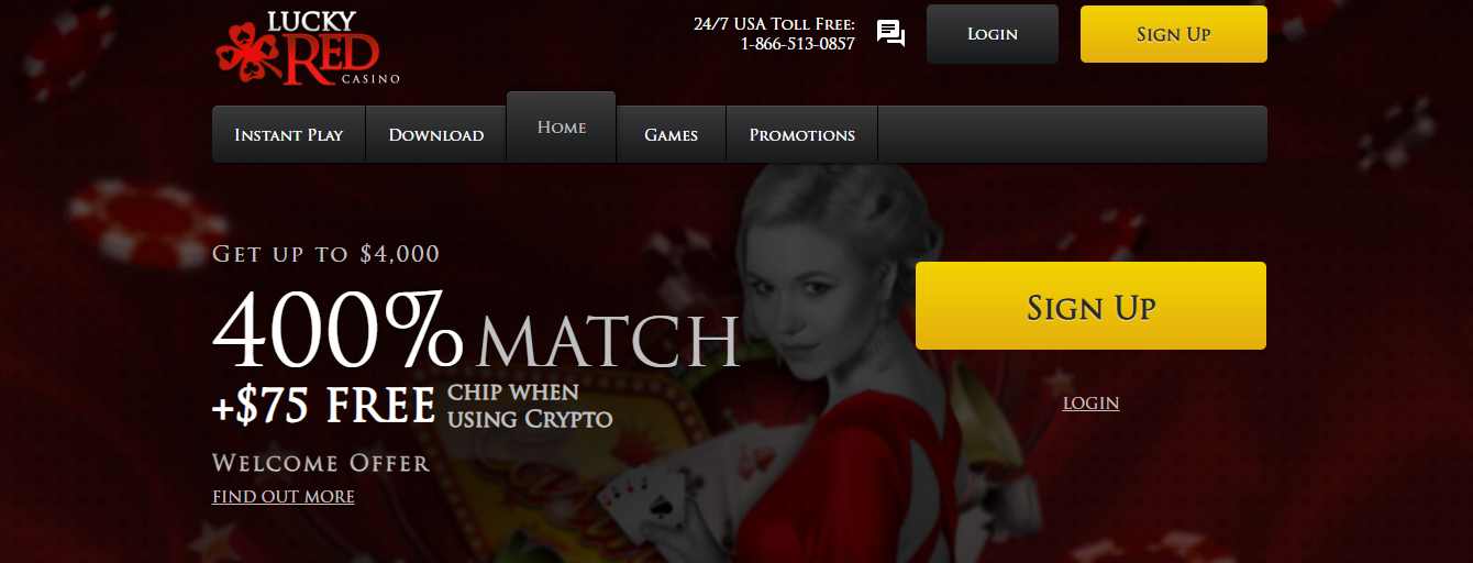 lucky red casinos online texas