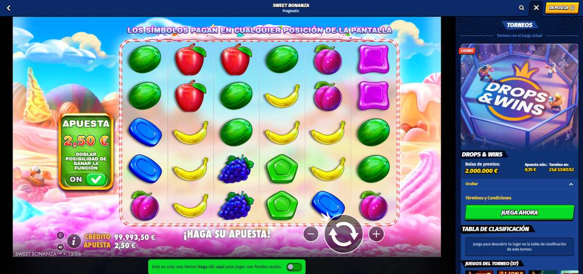 Sweet Bonanza en Big Clash es uno de los mejores juegos.