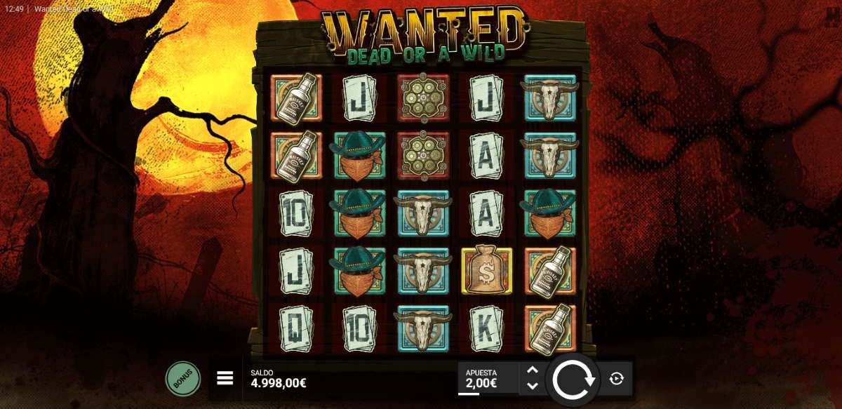 Wanted Dead or a Wild es una de las mejores tragamonedas en línea gratuitas