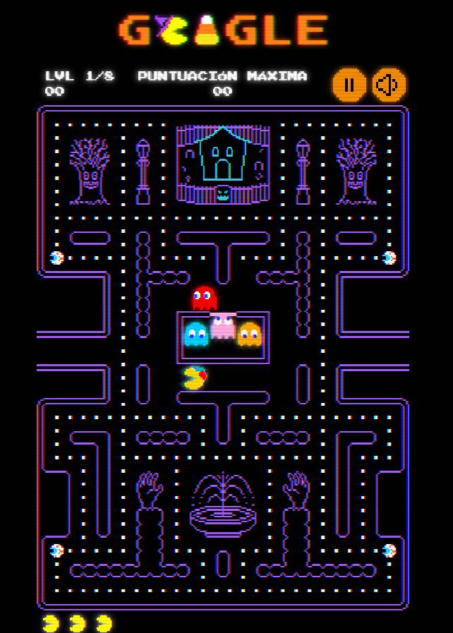 PAC-MAN es el protagonista de Halloween en Google