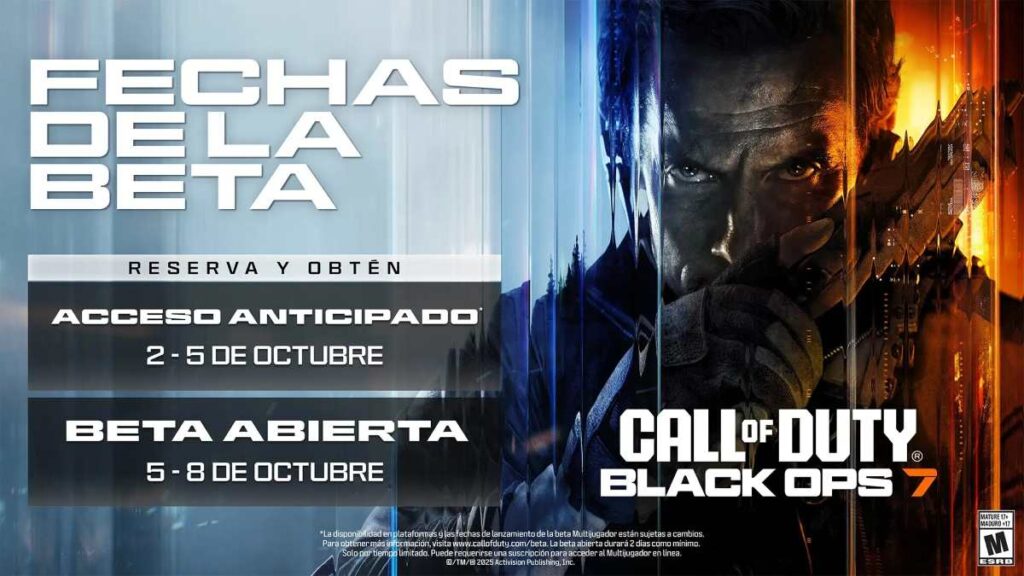 La beta de Call of Duty: Black Ops 7 se alargará finalmente hasta el 9 de octubre