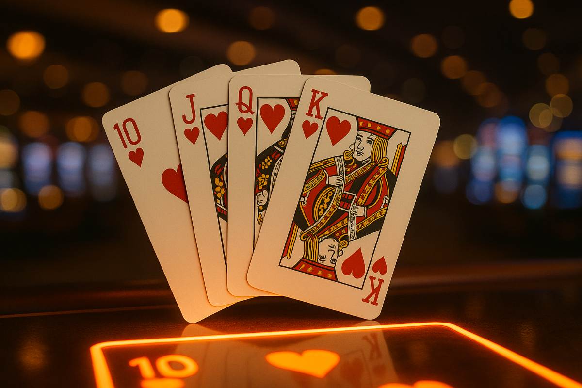 Combinaciones de póker - escalera de color