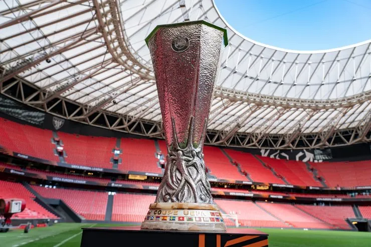 El trofeo de la Europa League