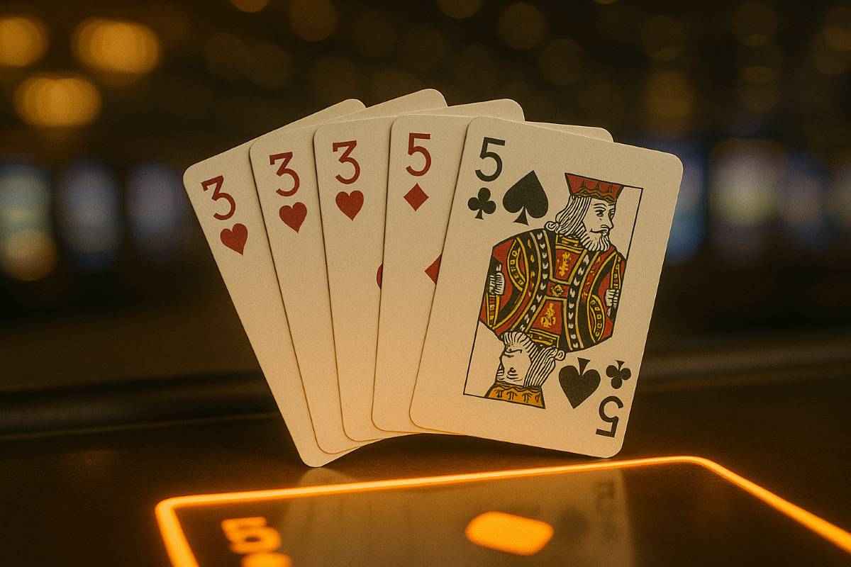 El Full House permite hacer una buena combinación en póker