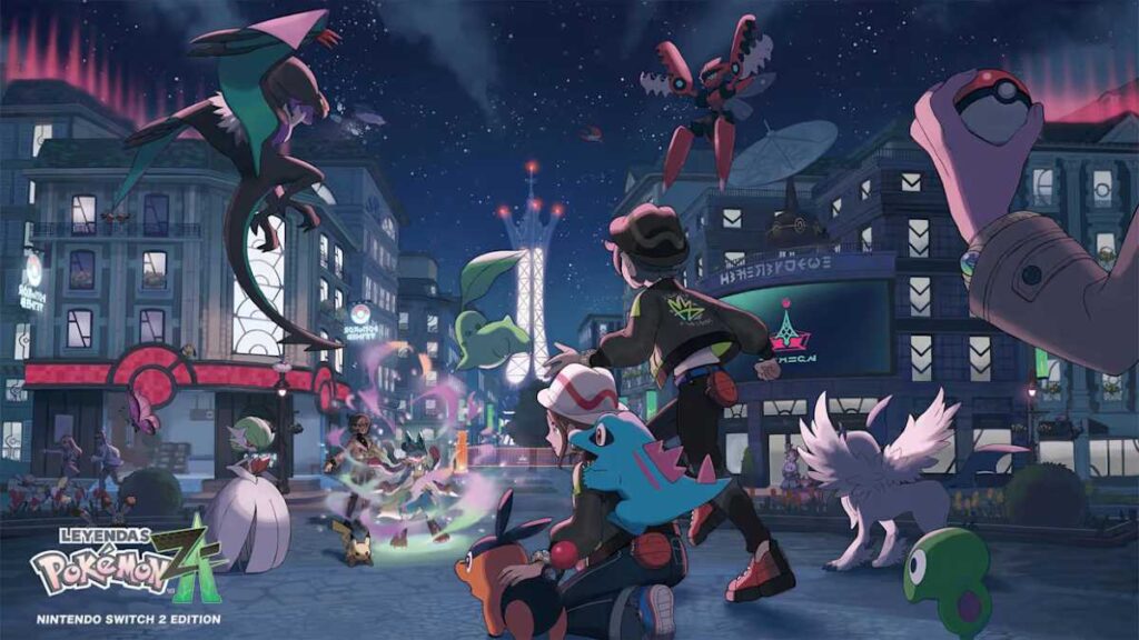 Leyendas Pokémon Z-A llegará a Nintendo Switch a finales de 2025