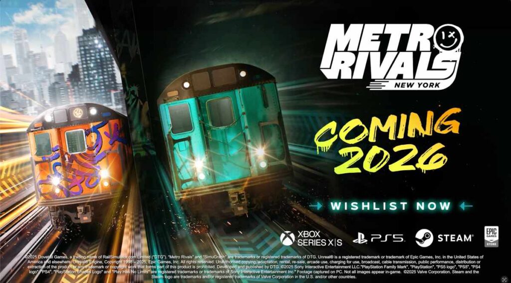 Metro Rivals: New York llegará en 2026