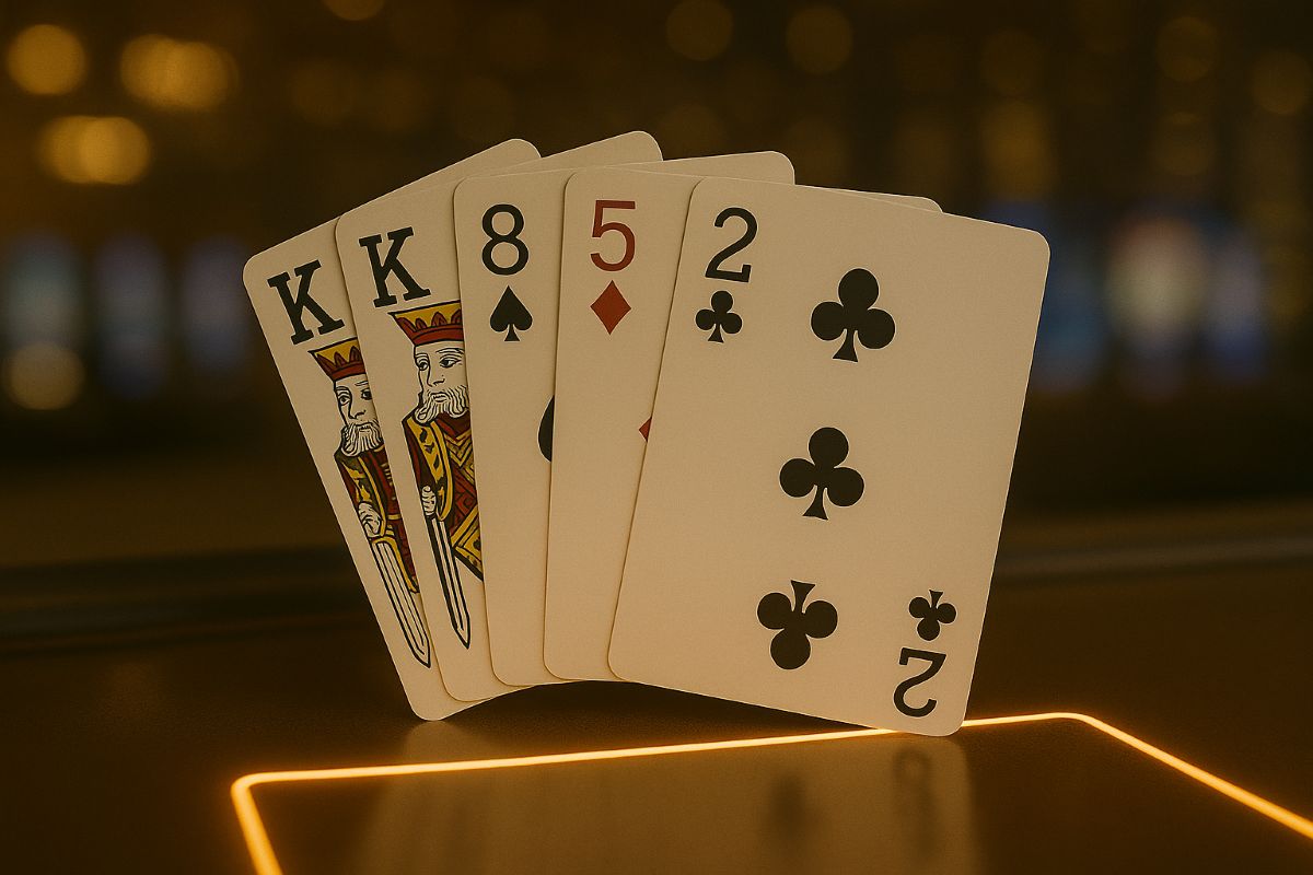 La pareja es una combinación de póker con dos cartas del mismo valor 