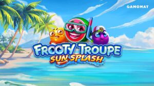 GAMOMAT lanza su nueva serie Frooty Troupe con la tragamonedas Sun Splash