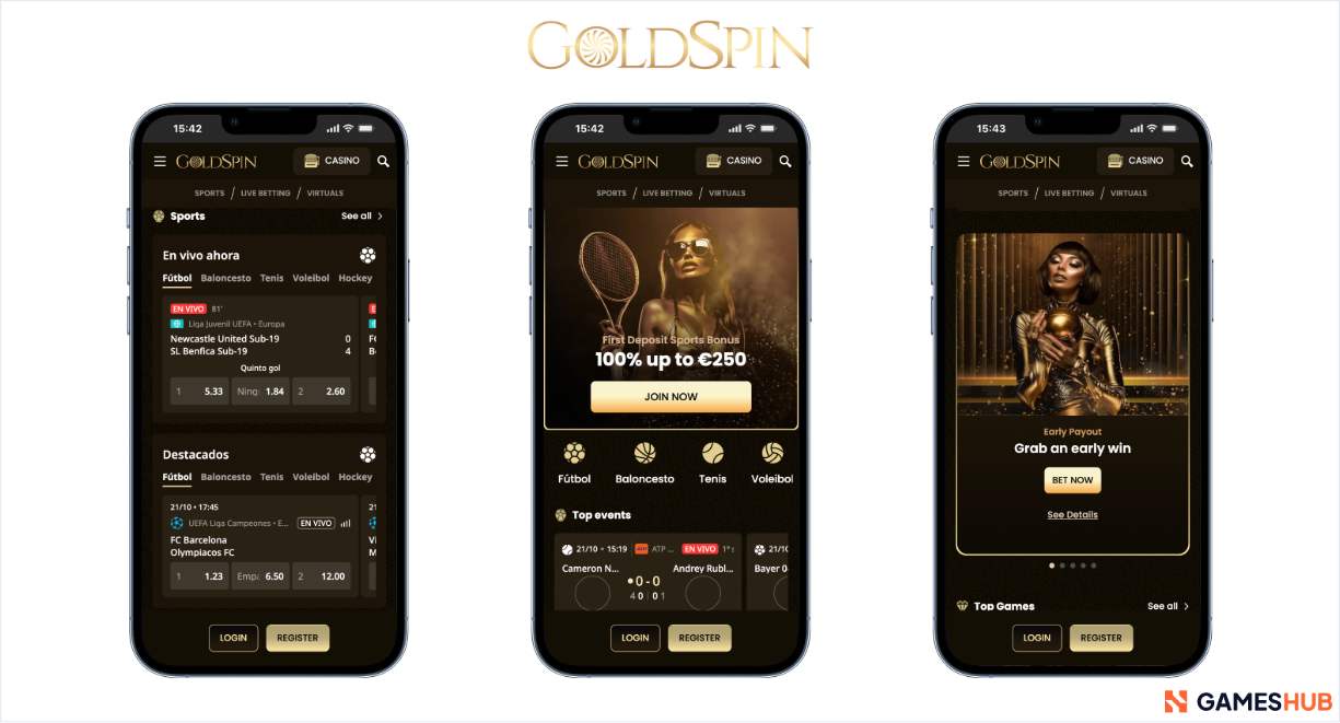 Goldspin permite hacer apuestas con Cash Out automático