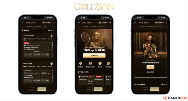 GoldSpin - Mejores casas de apuestas con bizum