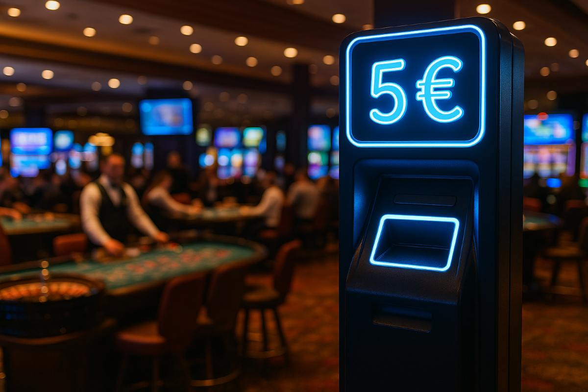 Los casinos con ingreso mínimo de 5 € evitan el riesgo elevado