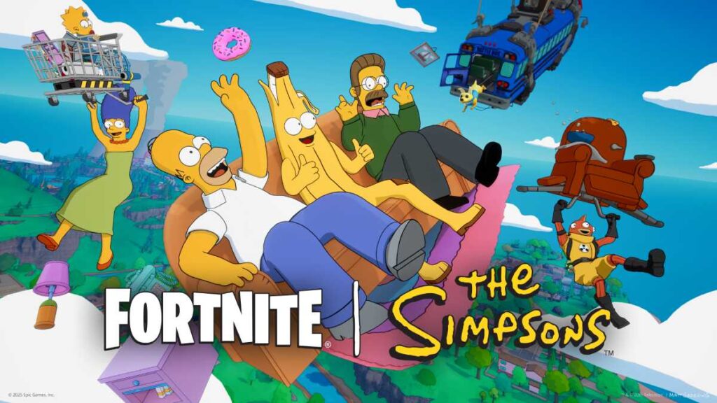 Los Simpson llegan a Fortnite