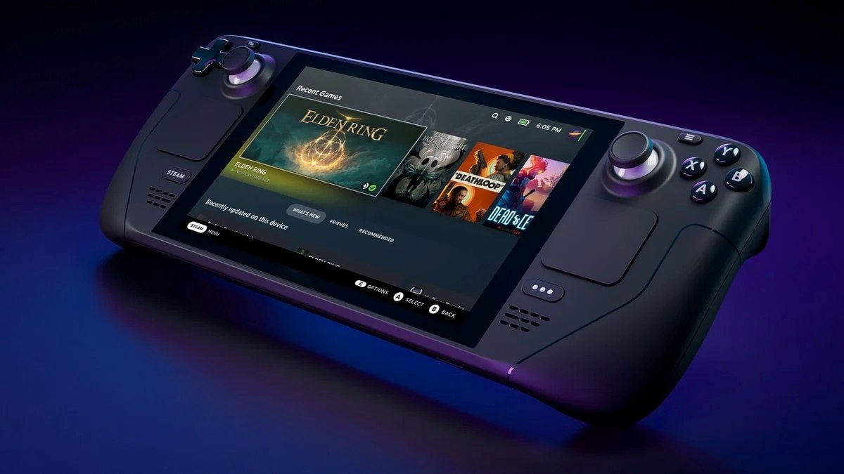 Valve implementa en Steam Deck la descarga de juegos con pantalla apagada