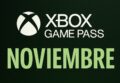 Xbox Game Pass en noviembre
