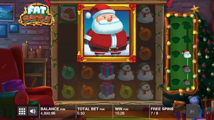Fat Santa es una de las slots de Navidad más buscadas