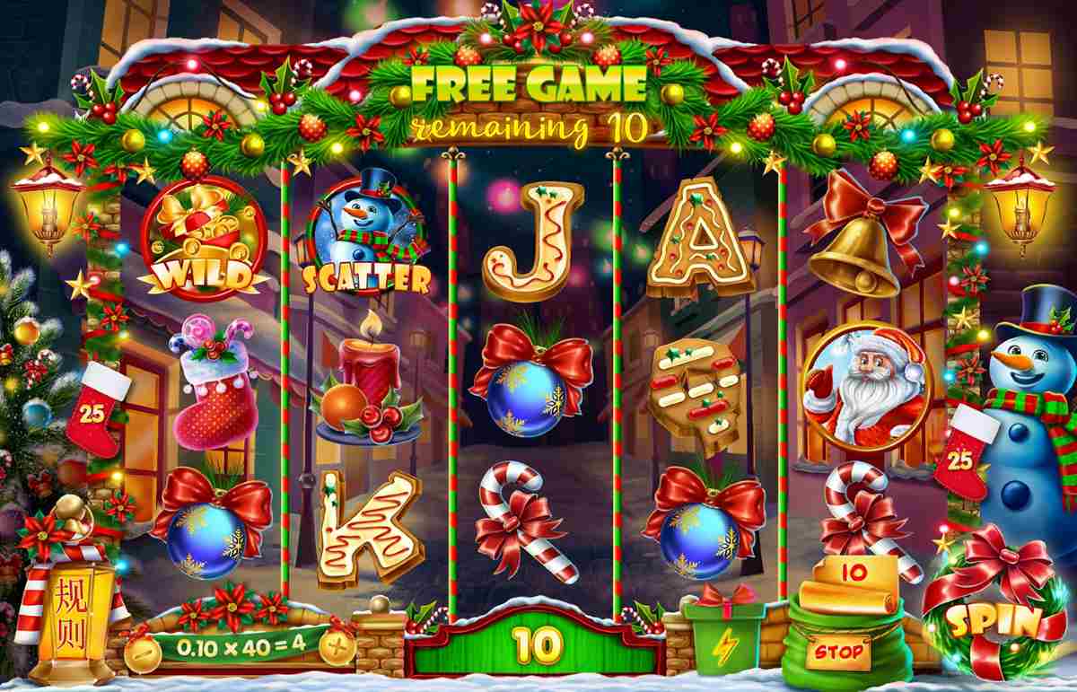 Merry Xmas slot tiene un RTP del 96.28%