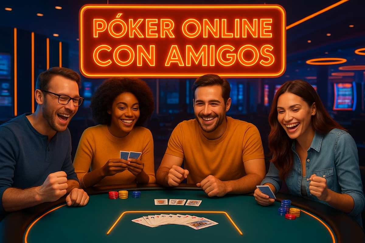 Poker online con amigos: los mejores casinos para jugar en 2025
