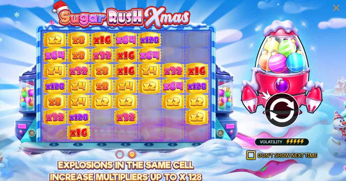 Los mejores casinos permiten jugar a Sugar Rush Xmas gratis o con dinero real
