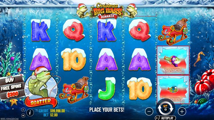 Christmas Big Bass Bonanza - tragaperras navideñas