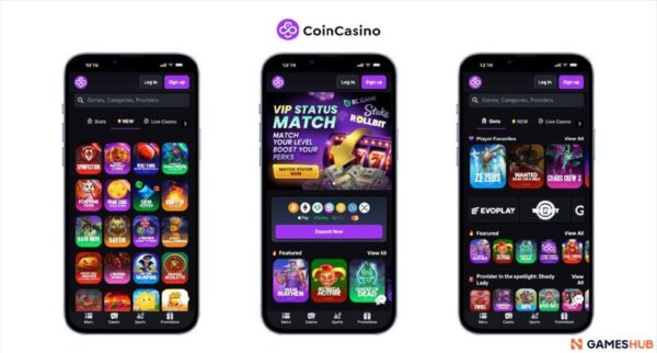 CoinCasino - Plataforma moderna de casino