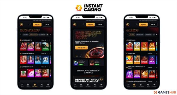 Instant Casino - Mejor casino online Costa Rica