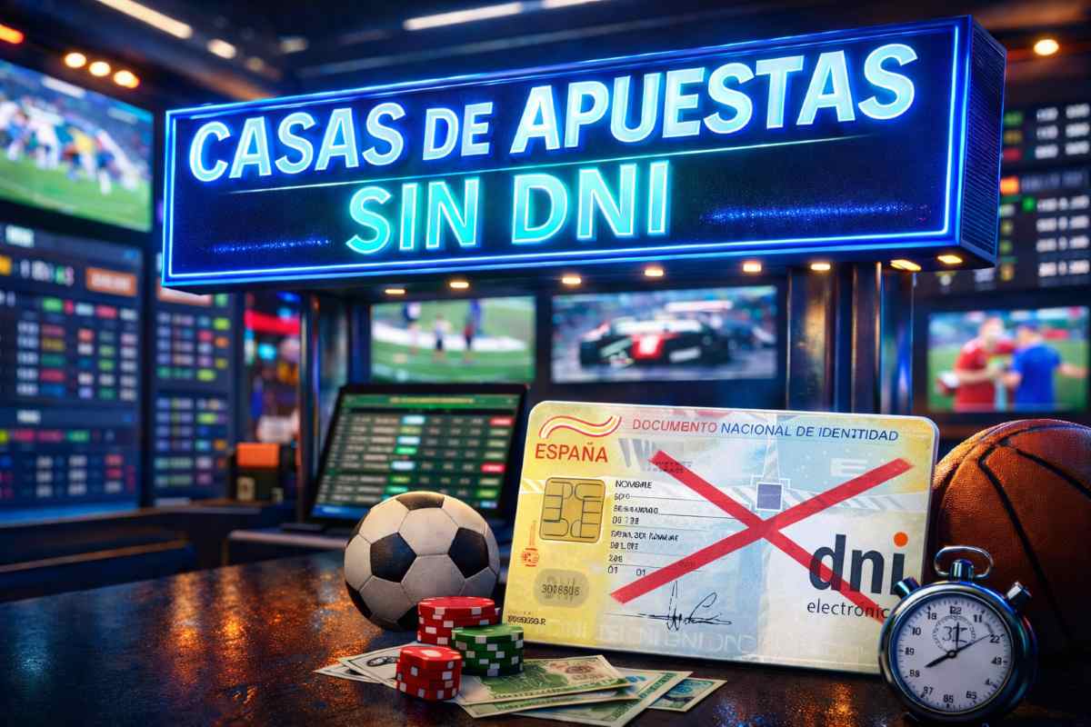 Casas de apuestas sin DNI - Las mejores de 2026