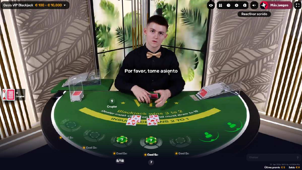 blackjack mejores casinos online peru