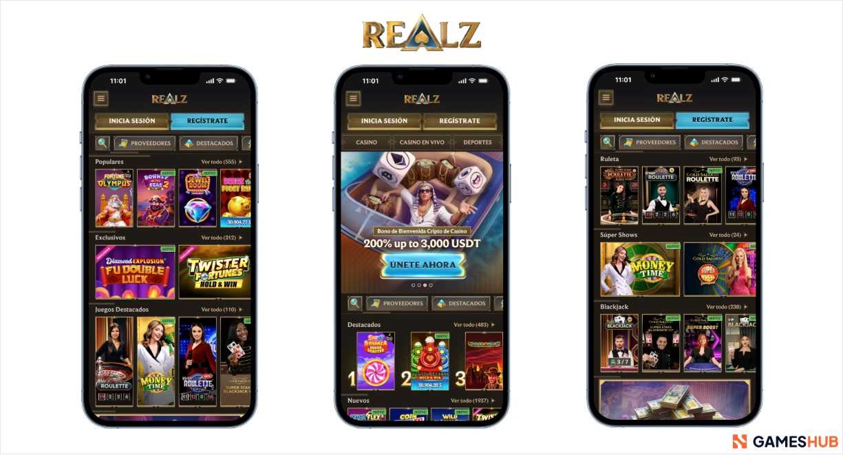 Realz - El mejor casino para jugar a la slot Sweet Bonanza