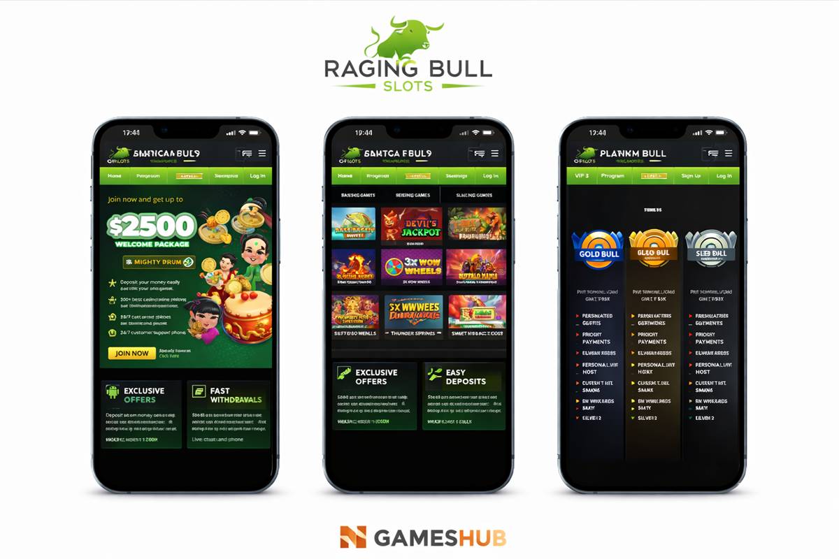 Mejores casinos online para jugar desde Texas - Raging Bull