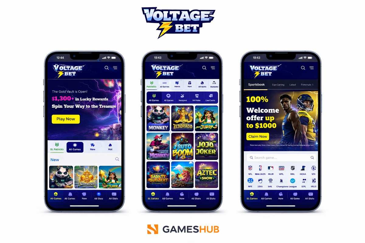 Mejores casinos en línea en USA - VoltageBet