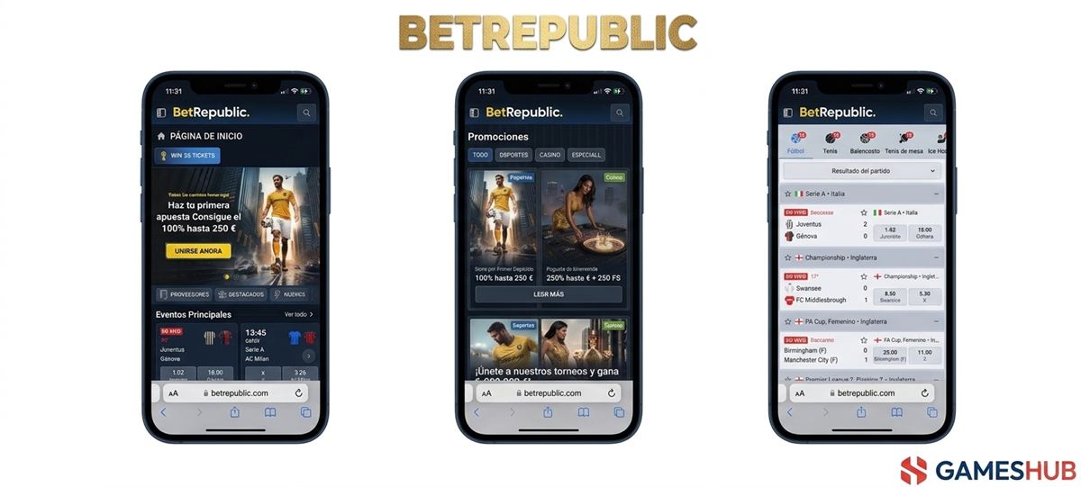 Apuestas de fútbol - BetRepublic