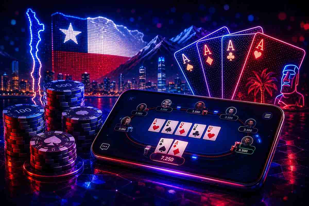Conoce las mejores salas de póker online de Chile